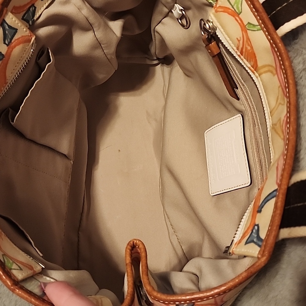Multicolor Coach Scribble Tote - Picture 10 of 10
